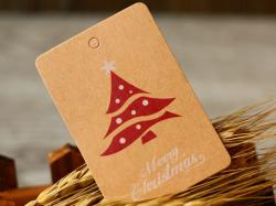Craft paper tag